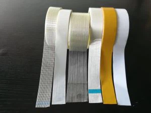 דבק עצמי עמיד למים רשת בד צלב בידוד נימה פיברגלס